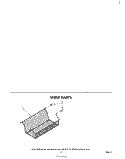SHELF Diagram and Parts List for EV150CXKW2  Whirlpool Freezer