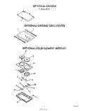 GRIDDLE , GRIDDLE AND COVER , SO Diagram and Parts List for 2496^2  Whirlpool Range