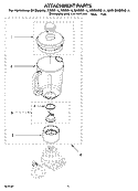Part Location Diagram of 9706408 Whirlpool Lid And Cap (Biscuit)