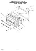 FREEZER DOOR Diagram and Parts List for EB21DKXBB00  Whirlpool Refrigerator