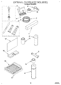 OPTIONAL Diagram and Parts List for EC5150WV2  Whirlpool Ice Maker