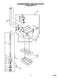 POWERSCREW AND RAM Diagram and Parts List for TU8100XTP2  Whirlpool Trash Compactor