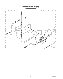 DRAIN PUMP Diagram and Parts List for EC510WXV0  Whirlpool Ice Maker