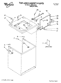 Part Location Diagram of LIT3955552 Whirlpool Use & Care Guide (Energy Guide)