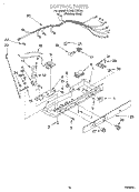 CONTROL Diagram and Parts List for GD25SFXHS04  Whirlpool Refrigerator
