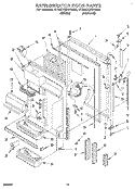 Part Location Diagram of 2160674 Whirlpool PLATE