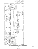 GEARCASE Diagram and Parts List for LC4900XTN0  Whirlpool Washer