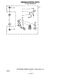 MISCELLANEOUS , LITERATURE AND OPTIONAL Diagram and Parts List for LA6700XKW1  Whirlpool Washer