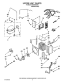 UPPER UNIT PARTS Diagram and Parts List for KSSC48QVS03  KitchenAid Refrigerator