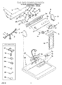 Part Location Diagram of 8283135 Whirlpool HARNS-WIRE