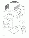 UNIT PARTS Diagram and Parts List for ET1PHKXPQ09  Whirlpool Refrigerator