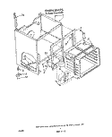 SECTION Diagram and Parts List for RF3000XVN3  Whirlpool Range