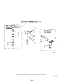 WATER SYSTEM Diagram and Parts List for LA6800XSW0  Whirlpool Washer