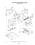AIRFLOW AND CONTROL Diagram and Parts List for X12002V0  Roper Air Conditioner