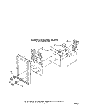 CONTROL PANEL Diagram and Parts List for RM288PXV5  Whirlpool Microwave Oven Combo