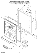 Part Location Diagram of 2200930 Whirlpool ENDCAP