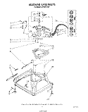 MACHINE BASE Diagram and Parts List for LA5800XTG0  Whirlpool Washer