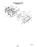 Part Location Diagram of 4338315 Whirlpool Retainer, Insulation