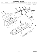 Part Location Diagram of 2321728C Whirlpool Electronic Control Board