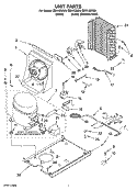 UNIT PARTS, OPTIONAL PARTS Diagram and Parts List for ZDIS15CSSN  General Electric Ice Maker