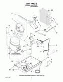 UNIT PARTS Diagram and Parts List for KUIC18PNTS3  KitchenAid Ice Maker