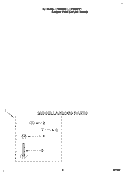 MISCELLANEOUS Diagram and Parts List for LST9355BQ1  Whirlpool Washer