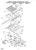 COMPARTMENT SEPARATOR Diagram and Parts List for KTRS25QAAL00  KitchenAid Refrigerator