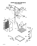 LOWER UNIT AND TUBE Diagram and Parts List for KSSS48MWX00  KitchenAid Refrigerator