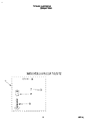 MISCELLANEOUS Diagram and Parts List for 6LBR7255AQ2  Whirlpool Washer