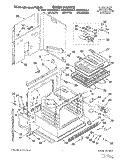 OVEN, LITERATURE Diagram and Parts List for KEMS306XAL5  KitchenAid Wall Oven
