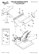 SECTION Diagram and Parts List for LEV4634JQ1  Whirlpool Dryer