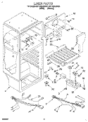 Part Location Diagram of WP2174798 Whirlpool Floor