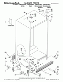 Part Location Diagram of W10305232 Whirlpool INSTR SHEET, DOOR REMOVAL