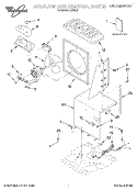 SECTION Diagram and Parts List for AD40J2  Whirlpool Dehumidifier