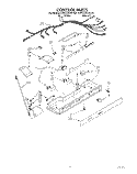 CONTROL Diagram and Parts List for KSRC22KAAL00  KitchenAid Refrigerator