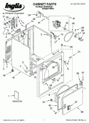 Part Location Diagram of W10151579 Whirlpool Use & Care Guide