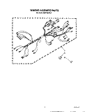 WIRING HARNESS Diagram and Parts List for KEBI100VBL2  KitchenAid Wall Oven