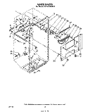 LINER Diagram and Parts List for EJT161XKWR1  Whirlpool Refrigerator