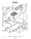UNIT Diagram and Parts List for ET20AKXLWR0  Whirlpool Refrigerator