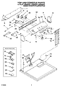 Part Location Diagram of 8545977 Whirlpool PANEL-CNTL