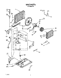 UNIT, LIT/OPTIONAL Diagram and Parts List for R61  Whirlpool Air Conditioner