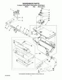 Part Location Diagram of W10275565 Whirlpool HOSE