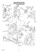 BULKHEAD Diagram and Parts List for KGYS700LT0  KitchenAid Dryer