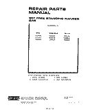 BACKGUARD Diagram and Parts List for 1233^1A  Whirlpool Range