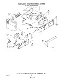 AIRFLOW AND CONTROL Diagram and Parts List for ED26MMXRWR4  Whirlpool Refrigerator