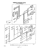 WIRING HARNESS , LIT/OPTIONAL Diagram and Parts List for MW8700XL0  Whirlpool Microwave
