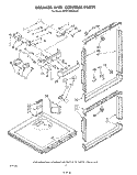 BREAKER AND CONTROL Diagram and Parts List for KFRF19MSWHY1  KitchenAid Refrigerator