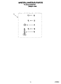 MISCELLANEOUS  PARTS, OPTIONAL PARTS (NOT INCLUDED) Diagram and Parts List for IAX4000RQ0  Inglis Washer