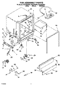 Part Location Diagram of WPW10176621 Whirlpool Access Panel - Stainless