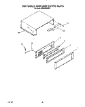 TOP GRILLE AND UNIT COVER Diagram and Parts List for KSSS48DWW01  KitchenAid Refrigerator